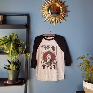 Make Art Not War Shirt